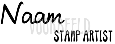NAAM STAMP ARTIST VOORBEELD